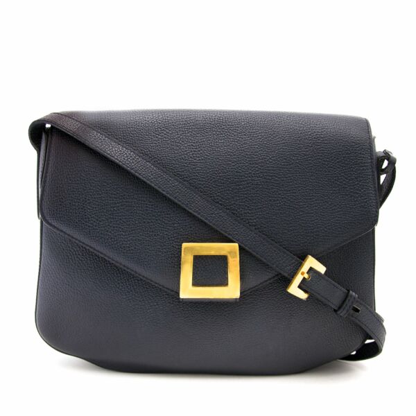 Achetez Delvaux Blue Cuire Sac en ligne chez Labellov.com
