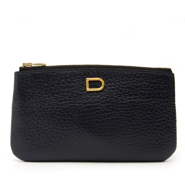 Delvaux Navy Blue Pouch for sale online
