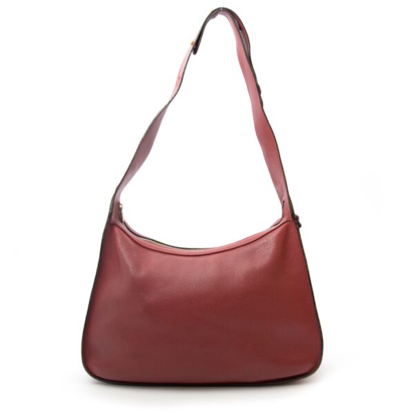 Buy a secondhand Delvaux Wine Shoulder Bag online
