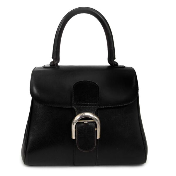 delvaux brillant vintage black pm bag now for sale at labellov vintage fashion webshop belgium