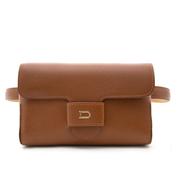 buy safe and secure online at labellov.com for the best price delvaux brown belt bag