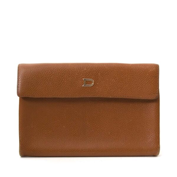 Delvaux Brown Leather Wallet