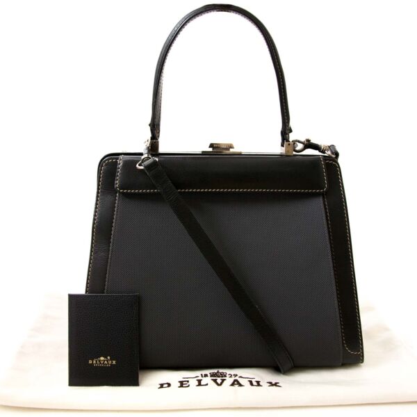 Delvaux Black Illusion Handbag