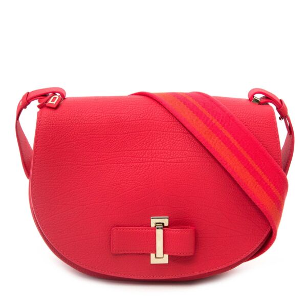 ski!p the waitinglist shop your Delvaux Mutin MM Crispy Calf Corail safe online 