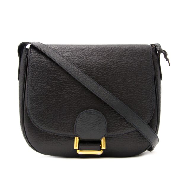 koop veilig online aan de beste prijs Delvaux Dark Blue Crossbody Bag