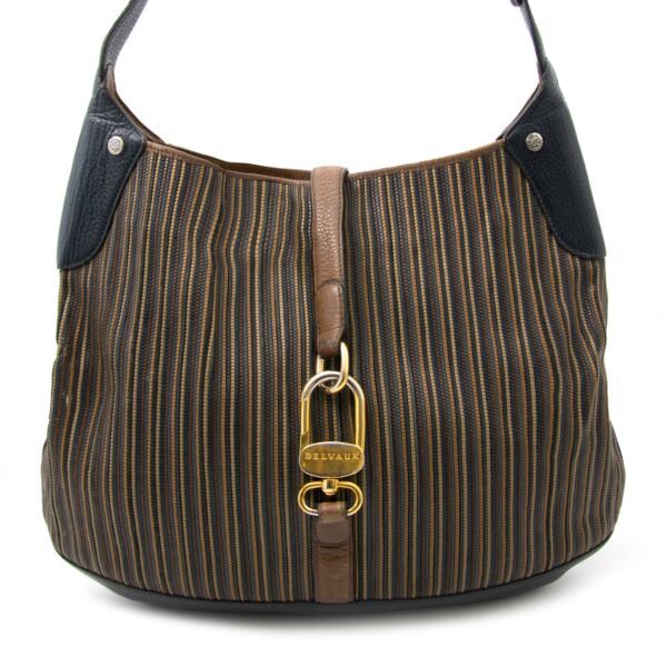 delvaux toile de cuir leather shoulder bag now online at labellov.com