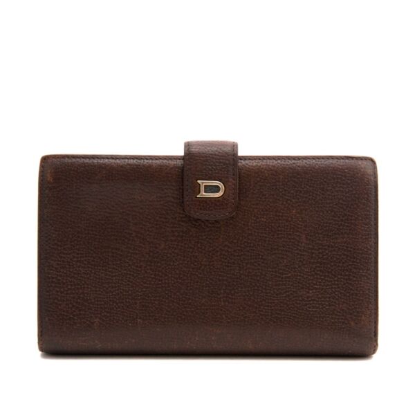 Koop uw Delvaux Brown Leather Wallet aan de beste prijs online bij Labellov