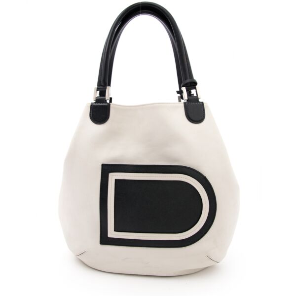 koop een authentieke Delvaux White Shoulder Bag D veilig online