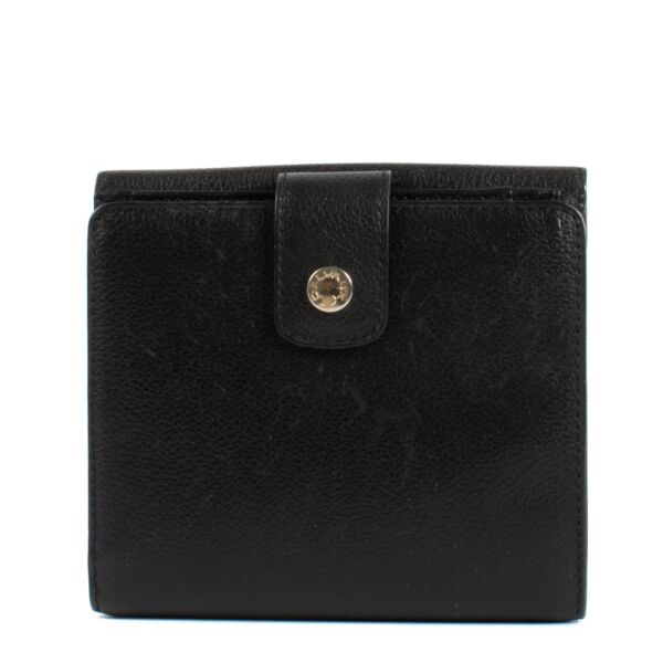 Delvaux Black Leather Wallet