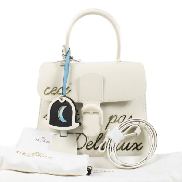 Delvaux White Brillant L'Humour MM