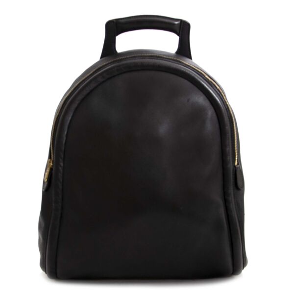 Delvaux Black Corcovado Backpack