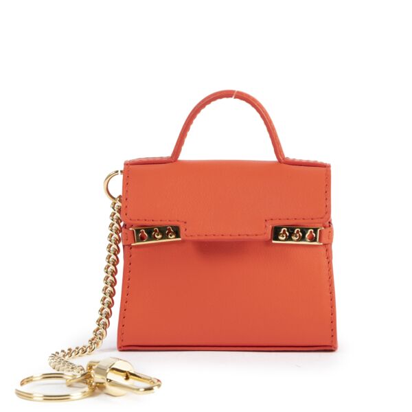 Delvaux Tomato Red Tempete Charm 
