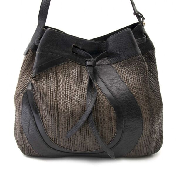Bent u op zoek naar een authentieke Delvaux Toile de Cuir Ombre Shoulder Bag? 