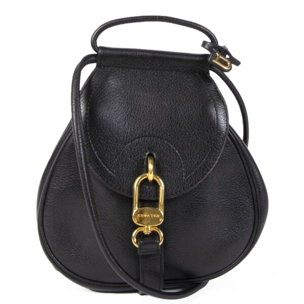 Koop en verkoop uw authentieke designer Delvaux Black Cerceau Mini Bag