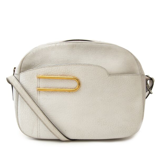 Buy your authentic Delvaux Vintage White Crossbody Bag