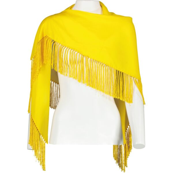 Shop safe online in very good condition Delvaux yellow scarf. Yellow Delvaux scarf in very good condition, Beautiful preloved Delvaux scarf 
