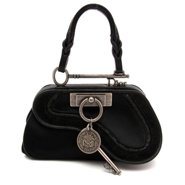 shop safe online at the best price Christian Dior Limited Mini Key Gaucho Saddle Bag  