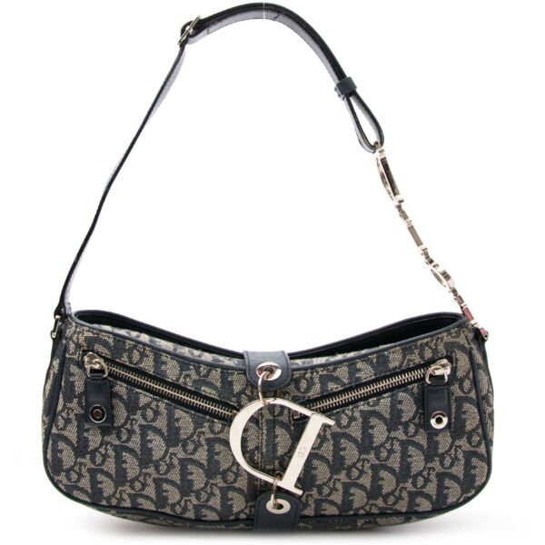 Dior Monogram Saddle Bag worldwide secondhand luxury for th best price 