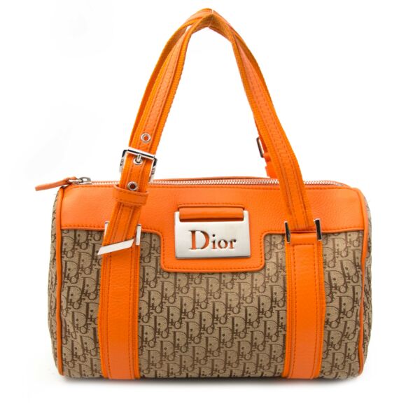 acheter en linge seconde main Christian Dior Fabric Monogram Duffel Tote 