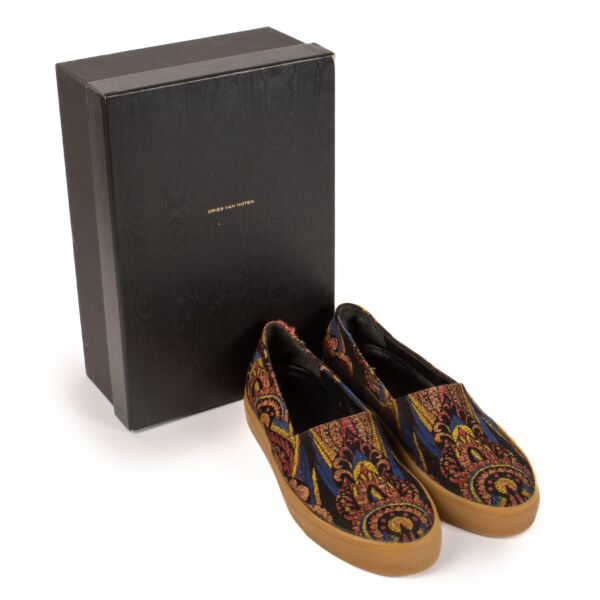 Dries Van Noten Tapestry Sneakers - Size 37