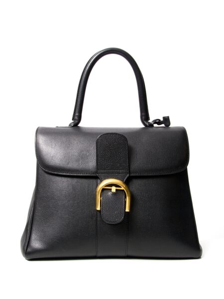 Delvaux Brillant MM Black Gold