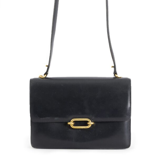 Hermès Navy Crossbody Bag