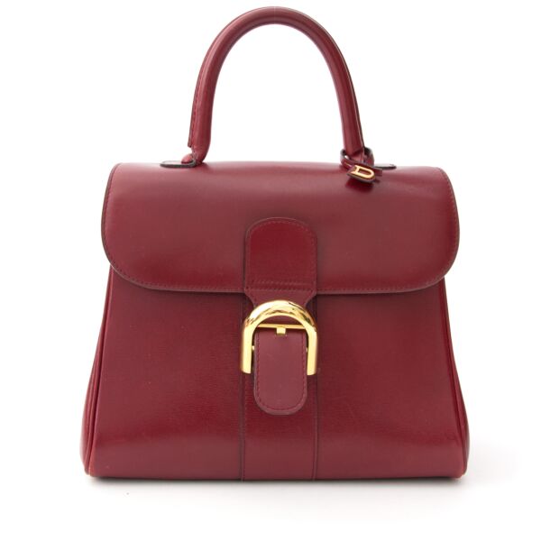 Koop veilig online tweedehands Delvaux brillant mm bordeaux aan de beste prijs webshop labellov, België