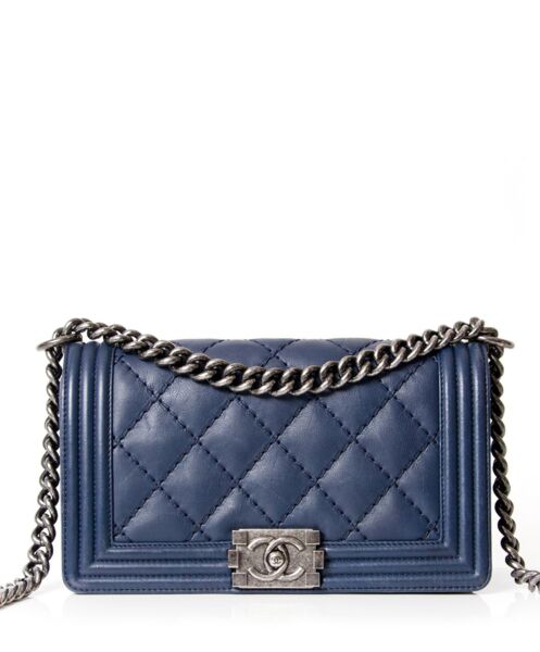 buy safe online designer vintage chanel boy flap bag like new for the best price online webshop labellov