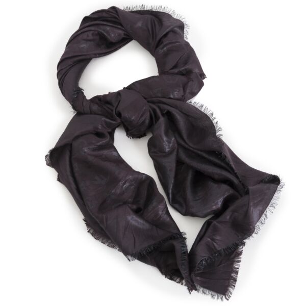 Louis Vuitton Monogram Scarf Amarante 