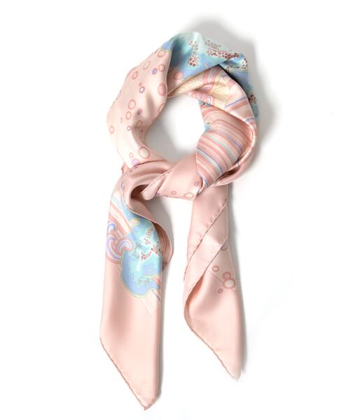 Hermès 'A Contre Courant' Silk Carré Scarf authentic secondhand safe online shopping webshop Belgium Antwerp LabelLOV fashion style high end labels luxury brands designer