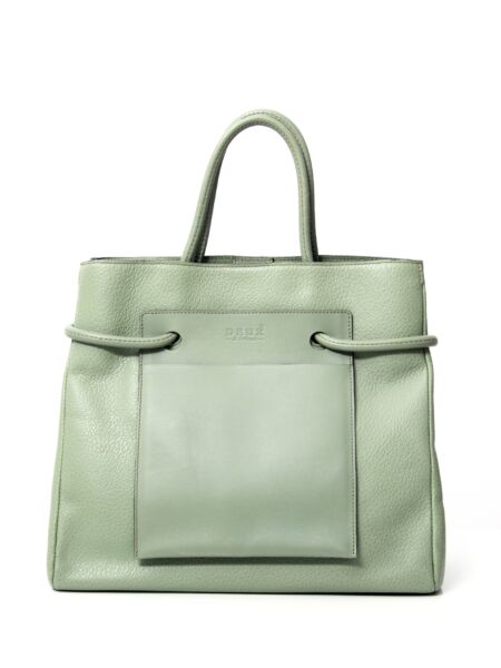 Deux de Delvaux Green Tote 