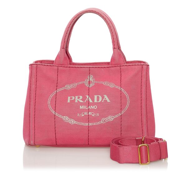 Prada Pink Small Shopper Tote Bag