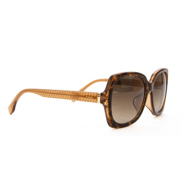 fendi monogram rectangle sunglasses now for sale at labellov vintage fashion webshop belgium
