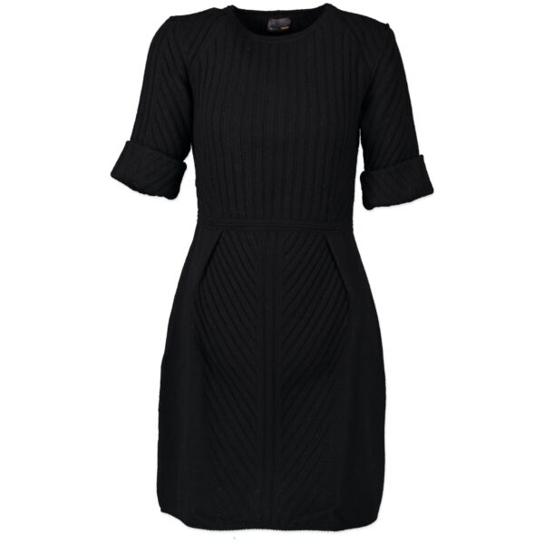 Fendi Cashmere Black Dress - size 38 - aan de beste prijs bij Labellov