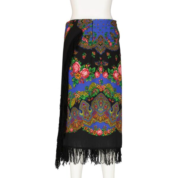 Vetements Summer 2019 Scarf Midi Skirt - Size S