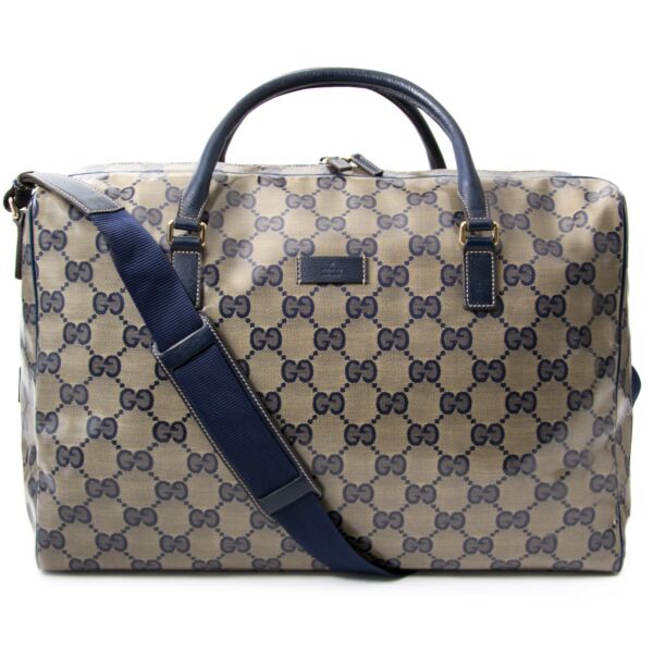 Gucci GG Supreme Coated Monogram Canvas Travel Bag kopen en verkopen