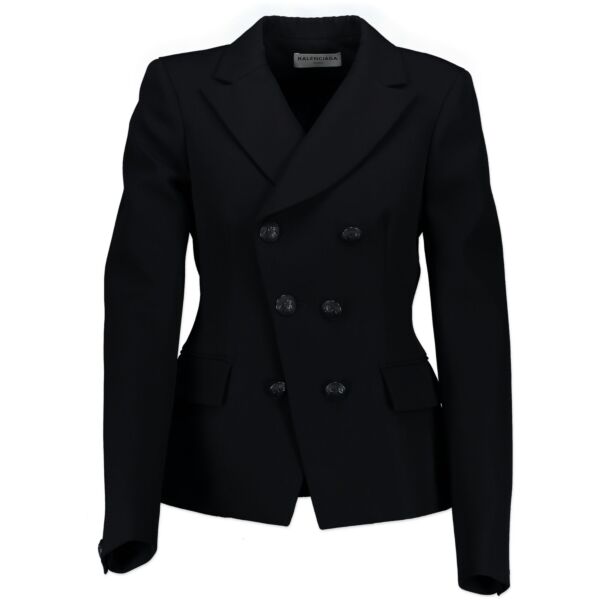 Buy authentic secondhand designer Balenciaga Black Blazer at the right price at Labellov webshop 