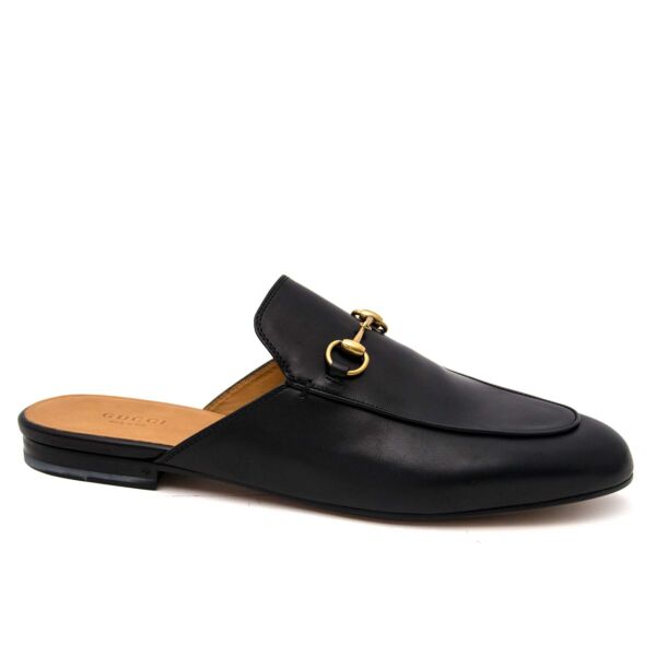 acheter en ligne pour le meilleur prix *NEVER USED* Gucci Black Leather Loafers - Size 41