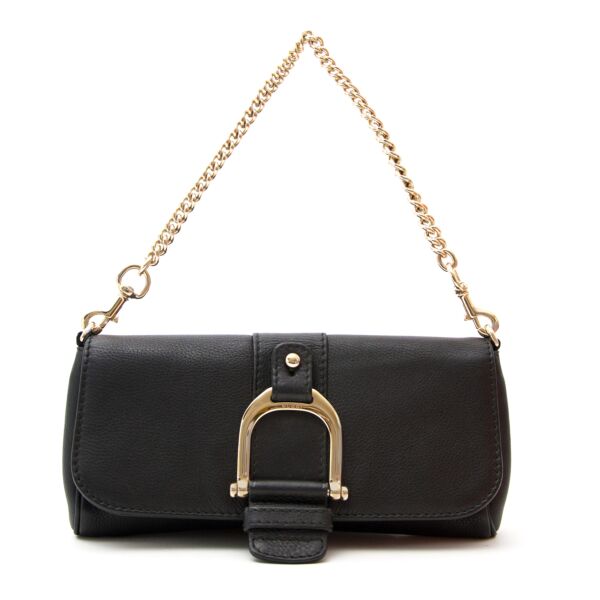 koop veilig online aan de beste prijs tweedehands Gucci black shoulder bag