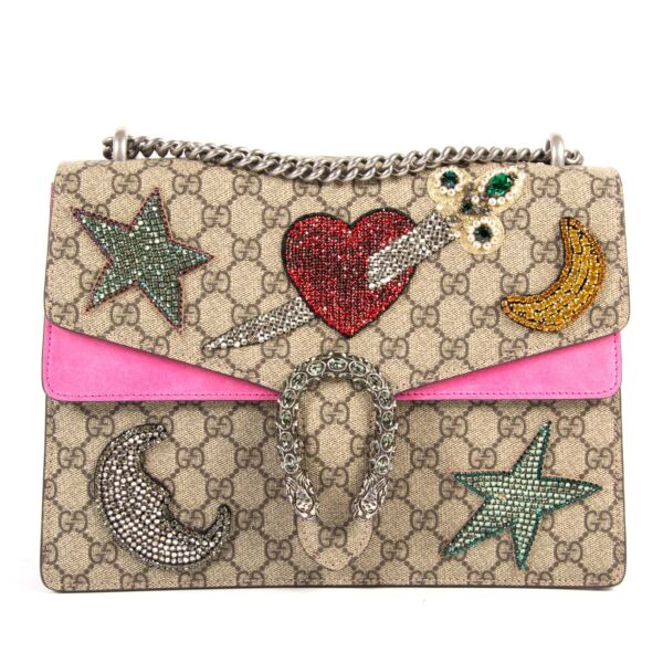 Gucci Dionysus Embroidered Shoulder Bag koop veilig online aan de beste prijs bij labellov.com
