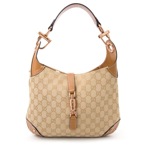 acheter en ligne pour le meilleur prix sac a mai nGucci Monogram Jackie B