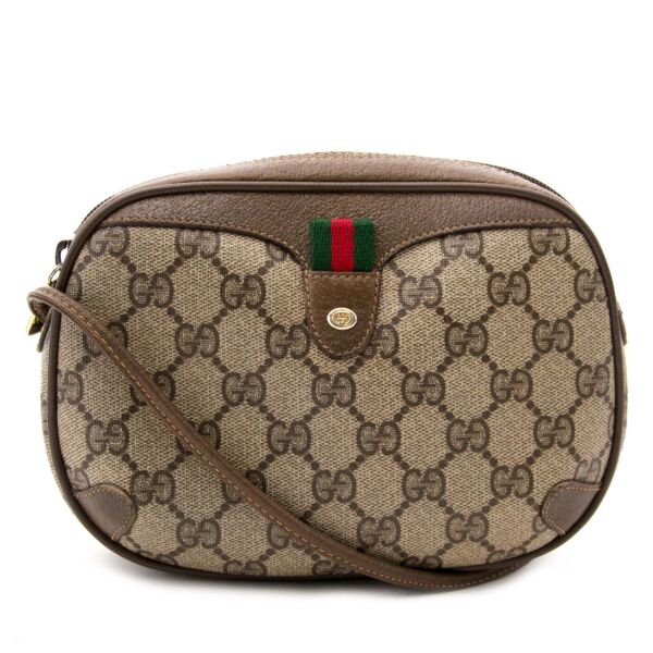Gucci Vintage GG Monogram Mini Supreme Crossbody Bag 