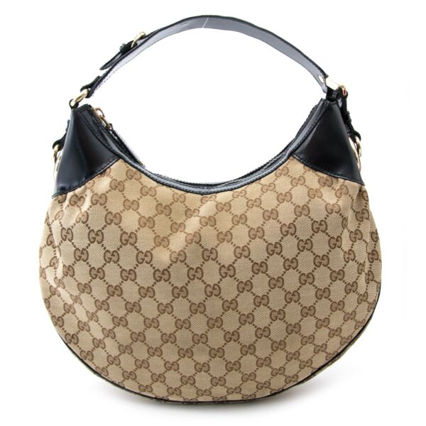 Gucci Monogram Hobo Bag 