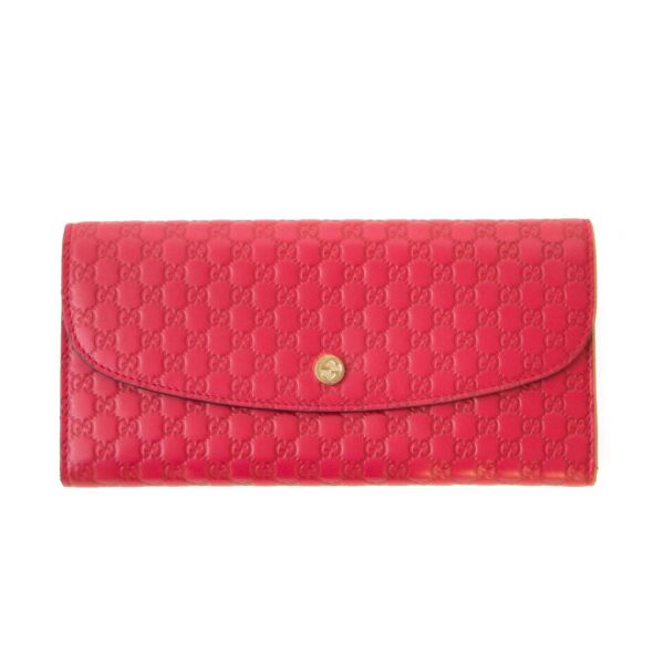 gucci red monogram wallet now for sale at labellov vintage fashion webshop belgium