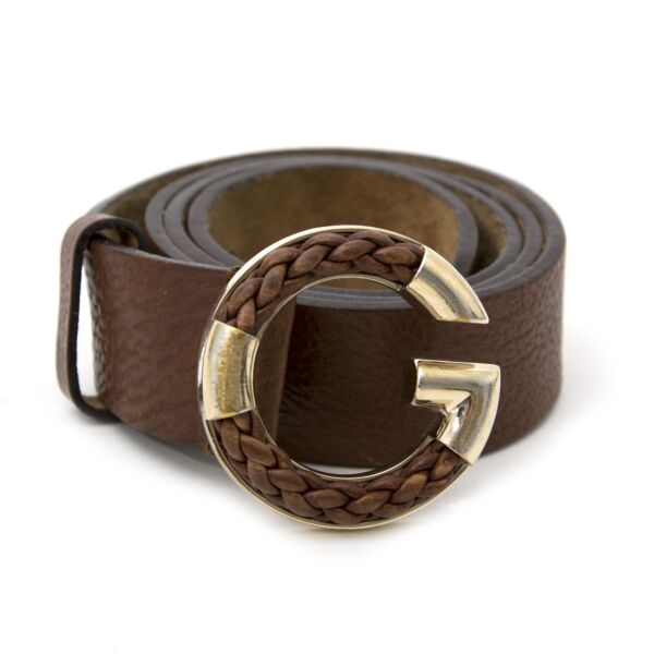 Koop veilig online aan de beste prijs Gucci Woven G Belt