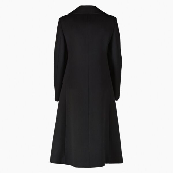 Gucci Black Horsebit Long Coat - Size IT40