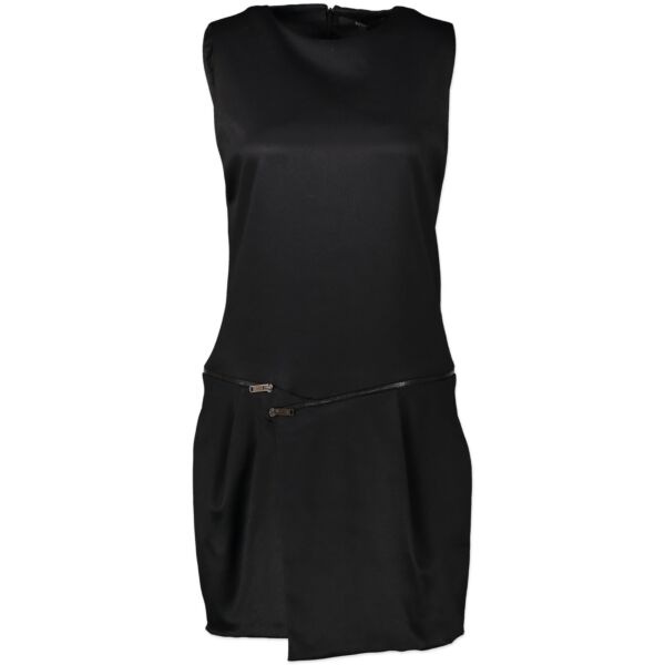 Gucci Black Zipper Dress - Size 44
