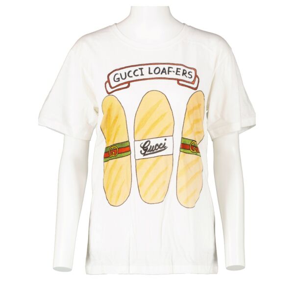 Gucci x Angelica Hicks Limited Edition T-shirt Loaf-Ers for the best price at Labellov secondhand luxury in Antwerp.