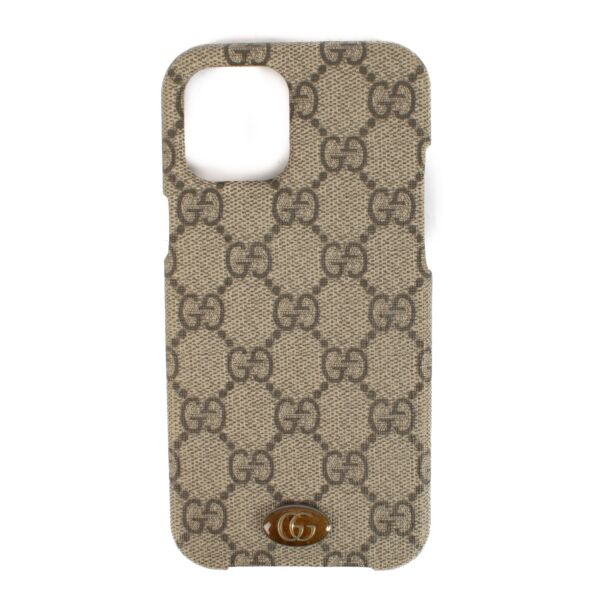 shop 100% authentic second hand Gucci GG Monogram iPhone 12 Pro Max Case on Labellov.com
