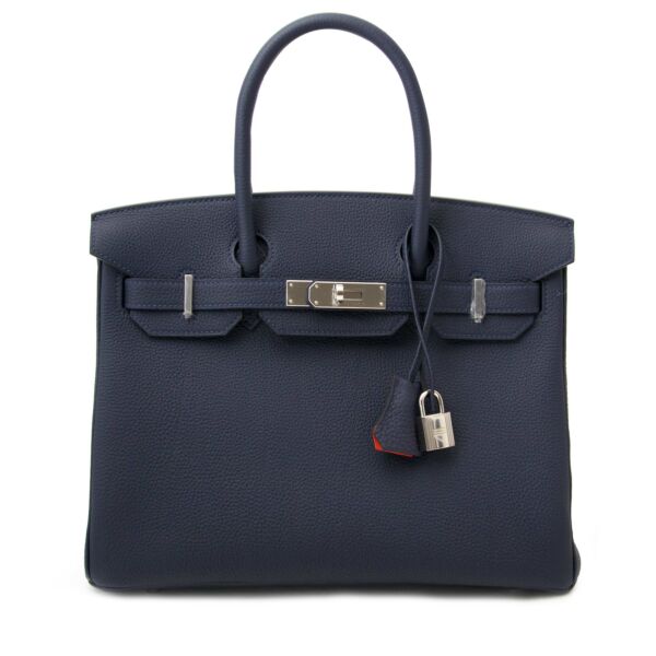 Looking for a Birkin 30 blue nuit orange poppy phw? Get yours now at labellov.com!